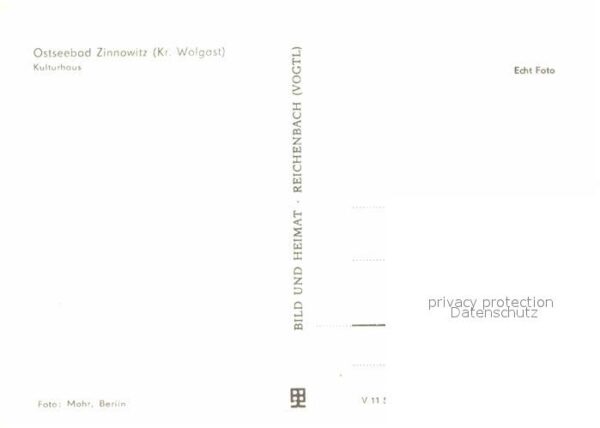 Zinnowitz Ostseebad Kulturhaus – Bild 2