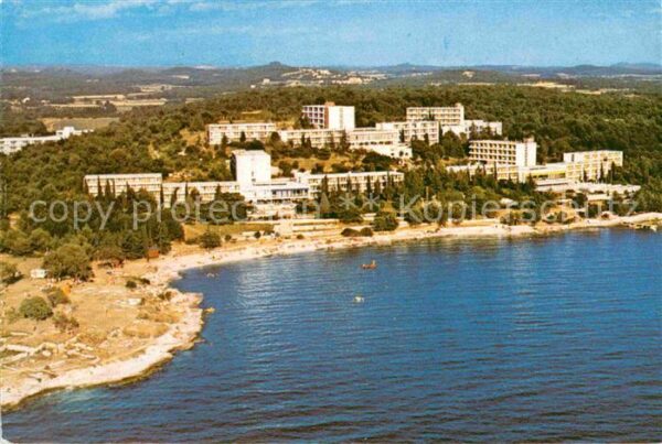 Porec Hoteli Lotos Hotels am Meer Fliegeraufn