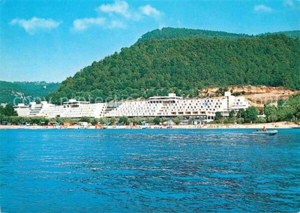 Rabac Kroatien Hote Mimosa Hedera Narcis Ansicht vom M