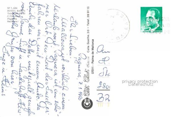 Paguera Mallorca Islas Baleares Hotel Baney Swimming Pool – Bild 2