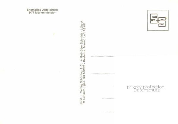 Marienmuenster Ehemalige Abteikirche Fliegeraufnahme – Bild 2