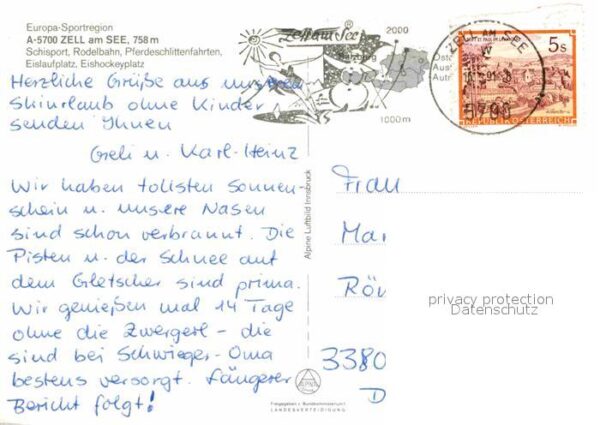 Zell See Europa Sportregion Wintersportplatz Sch – Bild 2