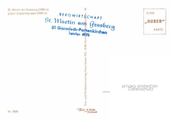 St Martin Grasberg Berggasthof Terrasse Blick gegen Zugspi – Bild 2