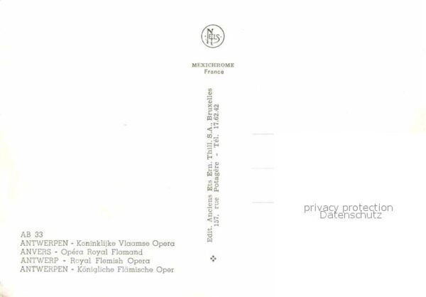 Antwerpen Anvers Koninklijke Vlaamse Opera Königliche Fl – Bild 2