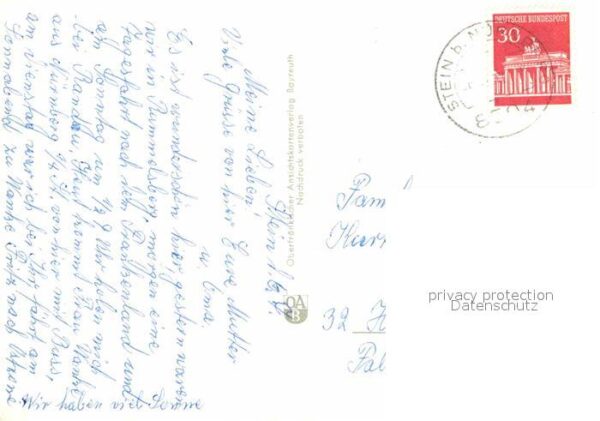 Stein Nuernberg Müttergenesungsheim – Bild 2
