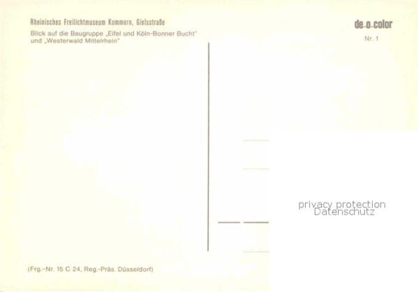Kommern Mechernich Rheinisches Freilichtmuseum Baugruppe E – Bild 2