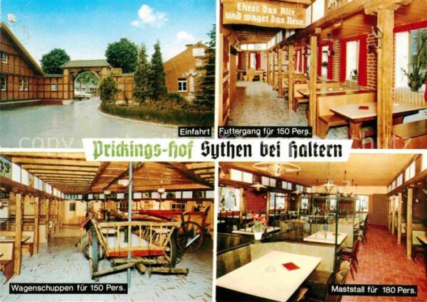 Sythen Europahof Prickingshof Gaststätte Museu
