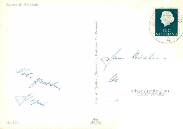 Bolsward Boalsert Stadhuis Rathaus – Bild 2
