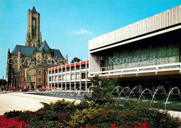 Arnhem Stadhuis Rathaus Wasserspiele