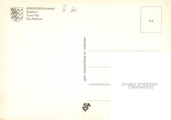 Eindhoven Netherlands Stadhuis Rathaus – Bild 2