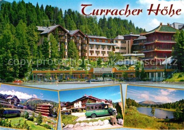 Turracher Hoehe Hotel Hochschober Bergsee Alpen