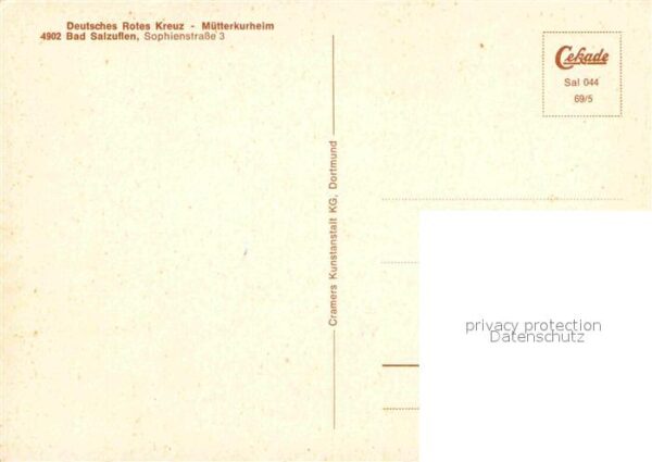 Bad Salzuflen Deutsches Rotes Kreuz Mütterkurheim – Bild 2