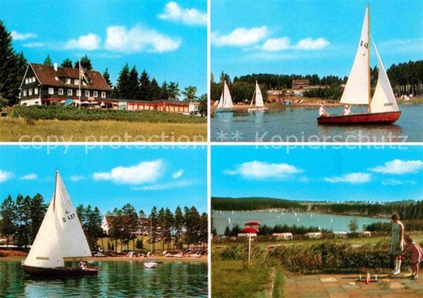 Marienheide VdH Waldhotel Cafe Talsperre Stausee Se