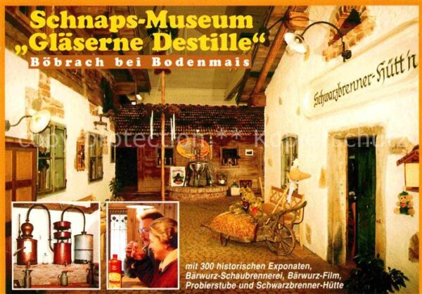 Boebrach Schnaps Museum Gläserne Destille Histor