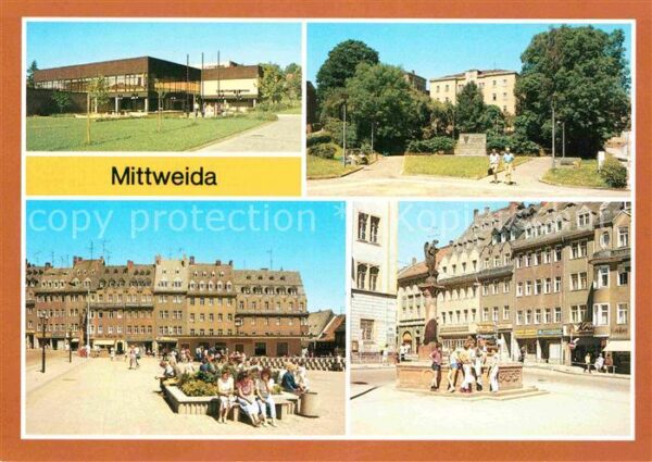 Mittweida Ingenieurschule Bibliothek Mensa Markt