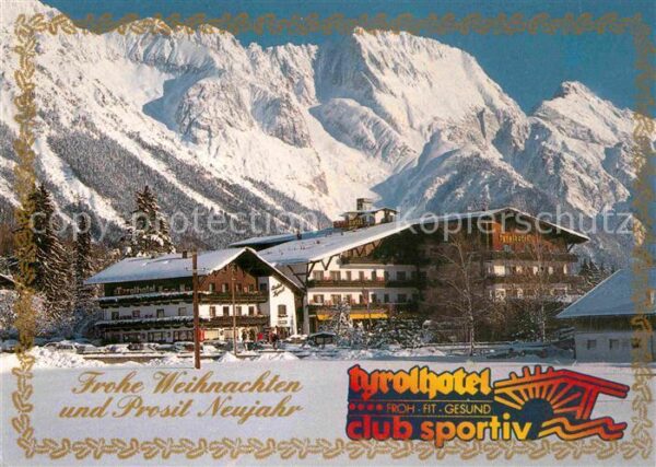 Obsteig Tirol Tyrolhotel club sportiv Wintersportplat