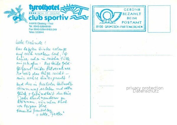 Obsteig Tirol Tyrolhotel club sportiv Wintersportplat – Bild 2