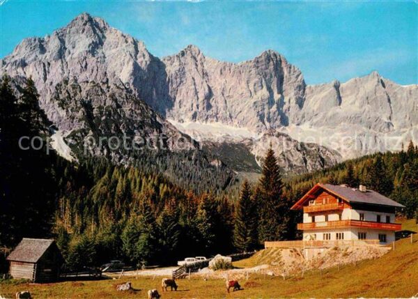 Ramsau Dachstein Steiermark Alpengasthof Pension Dachsteinruhe Dach