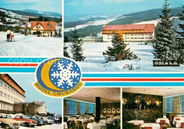 Stachy Susice Okres Pachatice Hotel Churanov Wintersportplatz