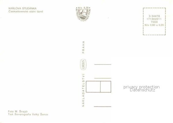 Karlova Studanka Ceskoslovenske statni lazne Kurhaus – Bild 2