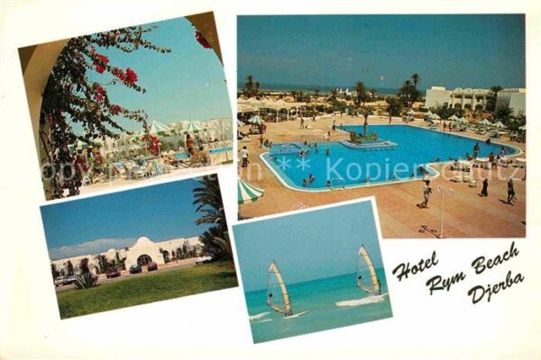 Djerba Hotel Rym Beach Swimming Pool Windsurfe