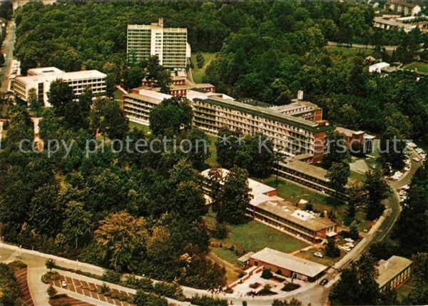 Leverkusen Städtische Krankenanstalten Fliegeraufn