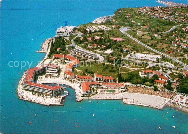Portoroz Hoteli Bernardin Hotelanlage Küste Flie