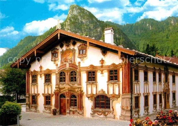 Oberammergau Pilatushaus Fresken Lüftlmaler Franz Se