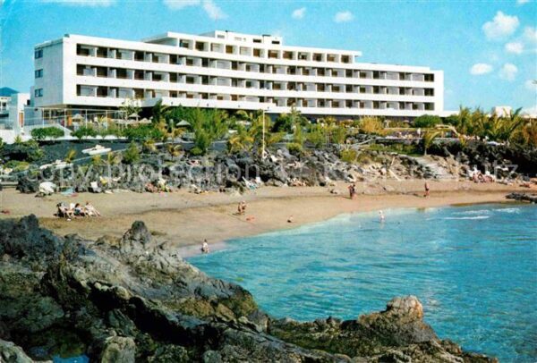 Lanzarote Kanarische Inseln Hotel Los Fariones Strand
