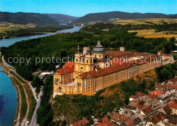 Melk Donau Benediktinerstift Barock Erbauer Jakob