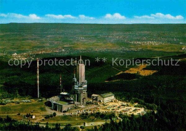 Grosser Feldberg Taunus Fernsehturm UKW Fernmeldeturm Fliegerau