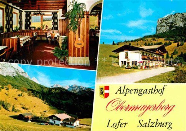 Lofer Alpengasthof Obermayerberg Alpenpanoram