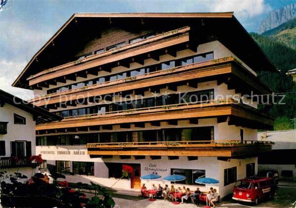 Waidring Tirol Sporthotel Tiroler Adler Cafe Restauran