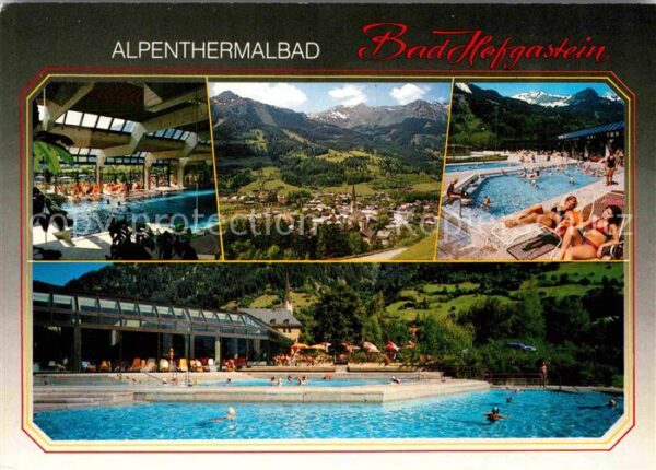 Bad Hofgastein Gesamtansicht mit Alpenpanorama Thermal