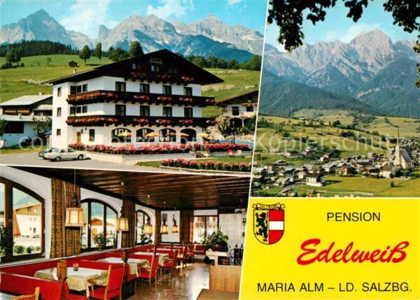 Maria Alm Steinernen Meer Pension Edelweiss Alpenpanorama
