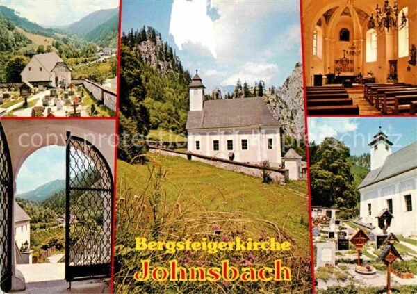 Johnsbach Steiermark Bergsteigerkirche Friedhof