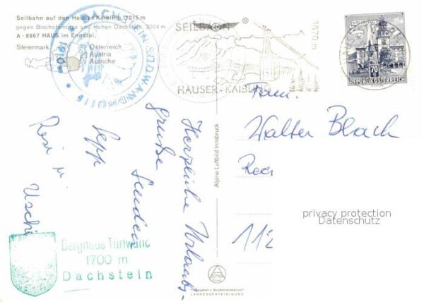 Haus Ennstal Seilbahn auf den Hauser Kaibling gegen – Bild 2