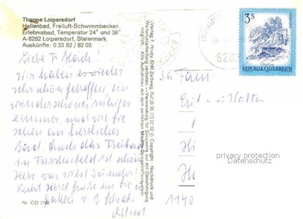 Loipersdorf Fuerstenfeld Therme Thermalbad – Bild 2