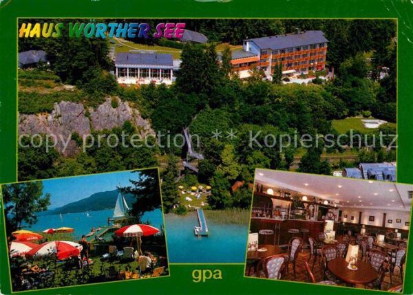 Poertschach Woerthersee Haus Wörthersee Liegewiese Restaurant F