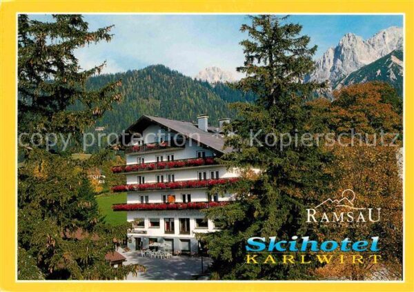 Ramsau Dachstein Steiermark Skihotel Karlwirt Dachsteingebirge