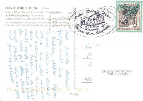 Schladming Obersteiermark Onkel Willys Hütte Alpenflora Planaisee – Bild 2