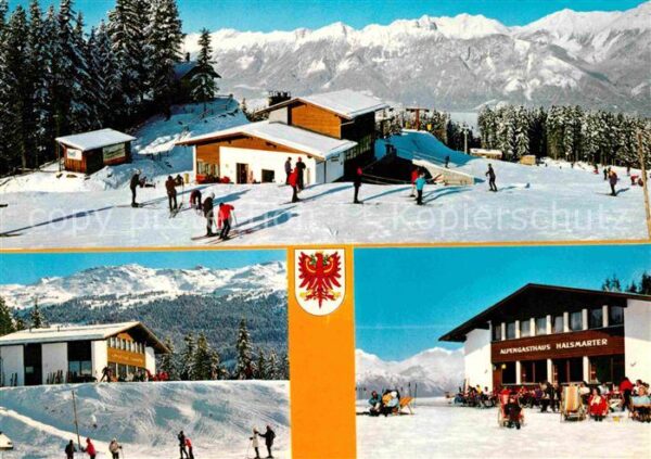 Tulfes Tirol Mittelstation der Glungezerbahn Alpenga