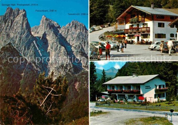 Kirchdorf Tirol Gebirgspanorama Wilder Kaiser Griesner
