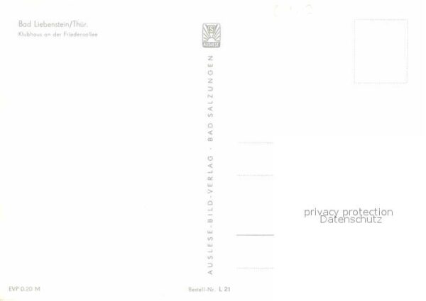 Bad Liebenstein Klubhaus an der Friedensallee – Bild 2