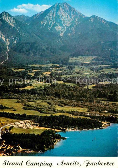 Faak am See Finkenstein Strandcamping Arneitz Faakersee Alpenpa