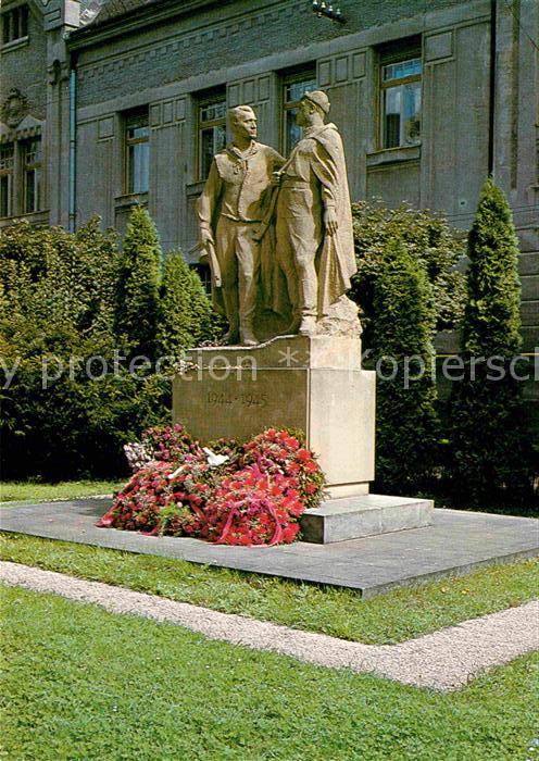 Myjava Pomnik Sovietskej armade Denkmal Statue