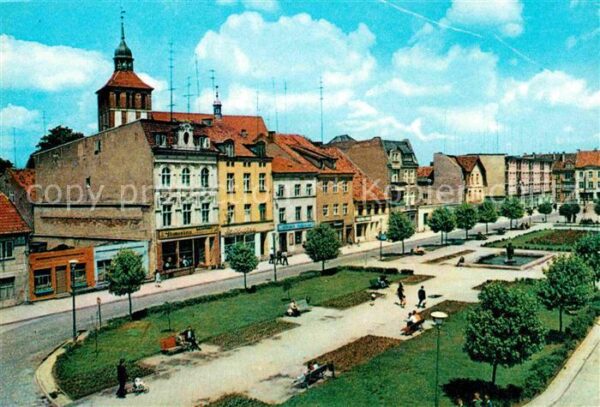 Bartoszyce Bartenstein Plac Ziednoczenia Platz