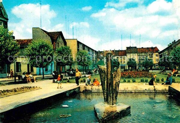 Bartoszyce Bartenstein Plac Zjednoczenia Platz