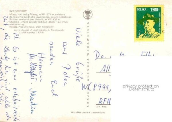 Dzierzoniow Reichenbach Ratusz Plac Wolnosci Dom Towarowy Ratha – Bild 2