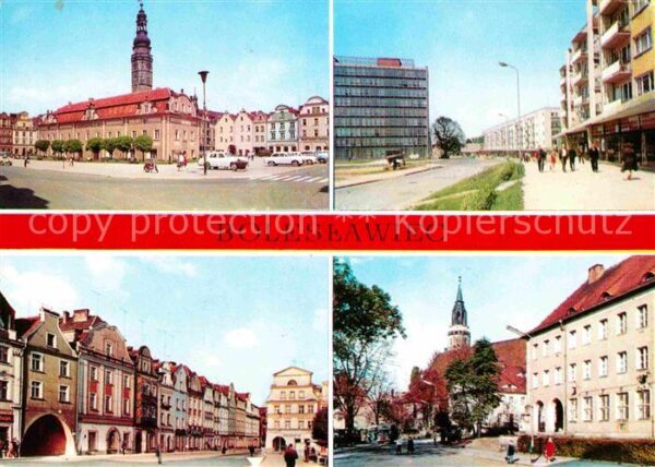 Boleslawiec Bunzlau Ratusz Ulica Adama Asnyka Zabytkowe kam